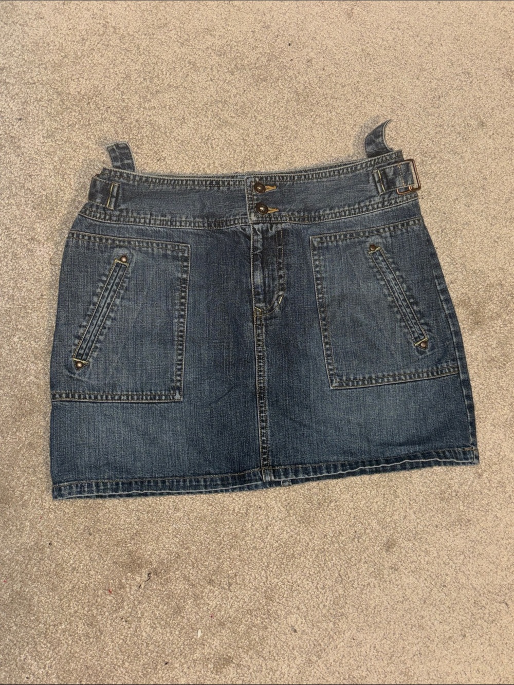 Old Navy Dark Wash Denim Skirt